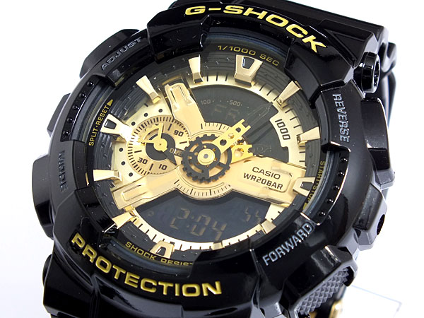 ワンランク上の高級感を腕もとに!黒×ゴール CASIO Gショック G-SHOCK