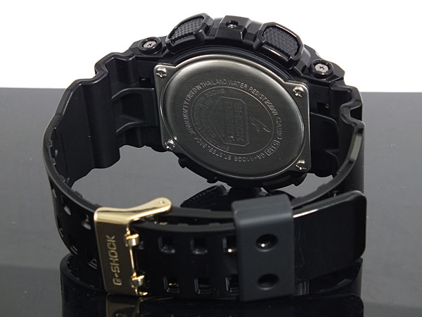 ワンランク上の高級感を腕もとに!黒×ゴール CASIO Gショック G-SHOCK GA-110GB-１A カシオ Gショック ハイパーカラーズ 腕時計  - 人気ブランド腕時計店リトルベアー