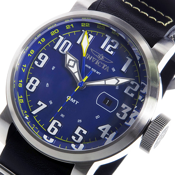 インヴィクタ INVICTA クオーツ メンズ 腕時計 18887 ブルー/シルバー ブルー