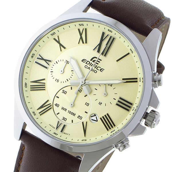 標準価格 新品 本物 カシオ Casio エディフィス Edifice クオーツ メンズ 腕時計 Efv 500l 7av ゴールド ゴールド 特価送料無料 Igm Gub Uy