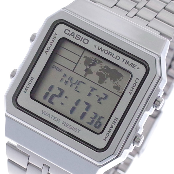 casio quartz silver