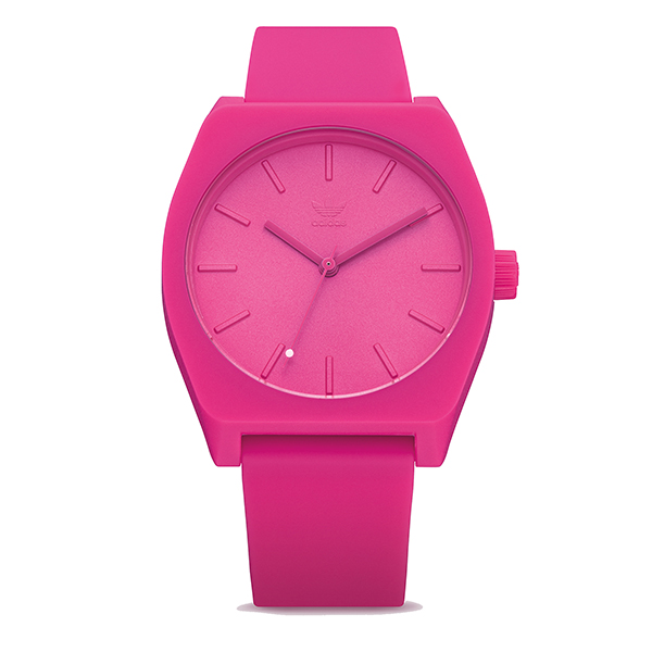 adidas pink watch