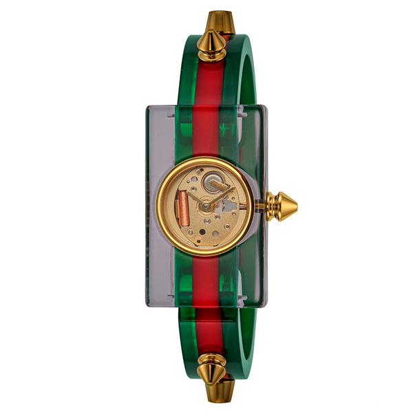 gucci glass watch