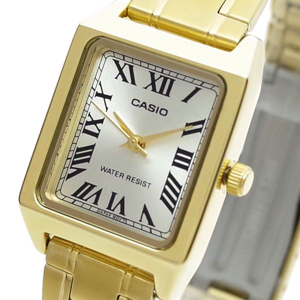 casio watch gold and silver