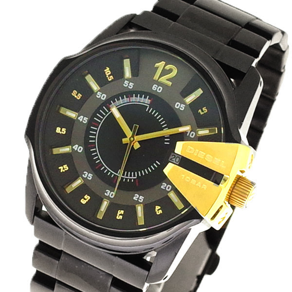 ディーゼル Diesel 腕時計 メンズ Dz19 フランチャイズ Franchise クォーツ ブラック