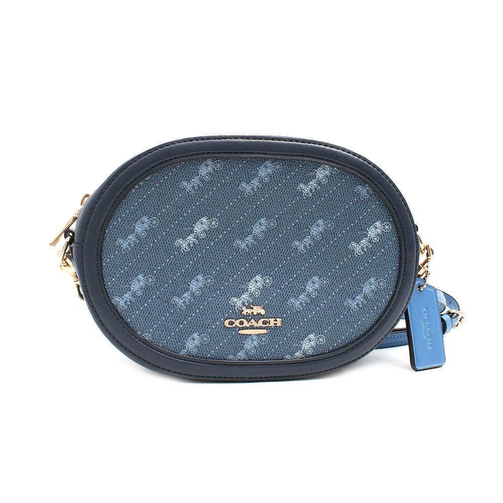 激安正規 レディース C4057 Imden ショルダーバッグ アウトレット Coach コーチ デニム ブルー ネイビー ウエア 装備 女性用 Daisenkaku Or Jp