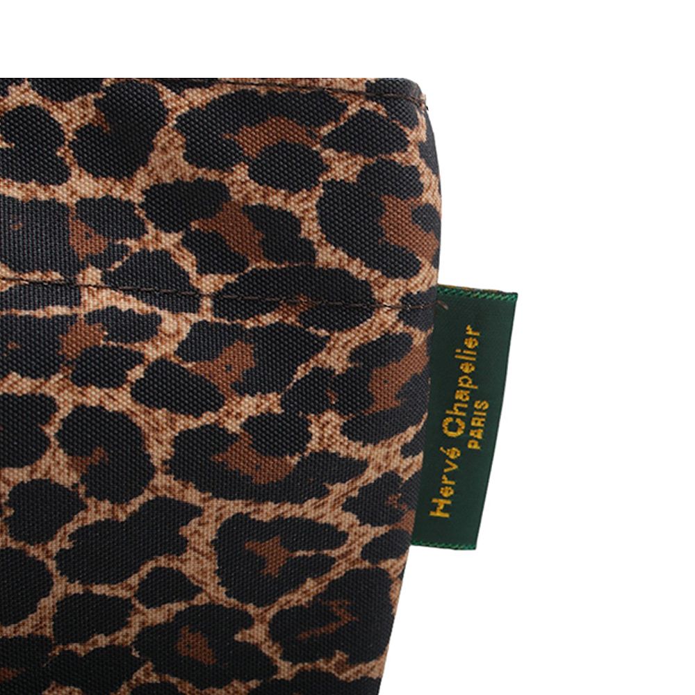 エルベシャプリエ HERVE CHAPELIER トートバッグ 1028F-F12 レディース ブラウン ナイロン 舟型 トートML パンサー 1028F